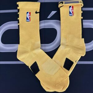 Medias Elite Back Line - Amarillo y Negro